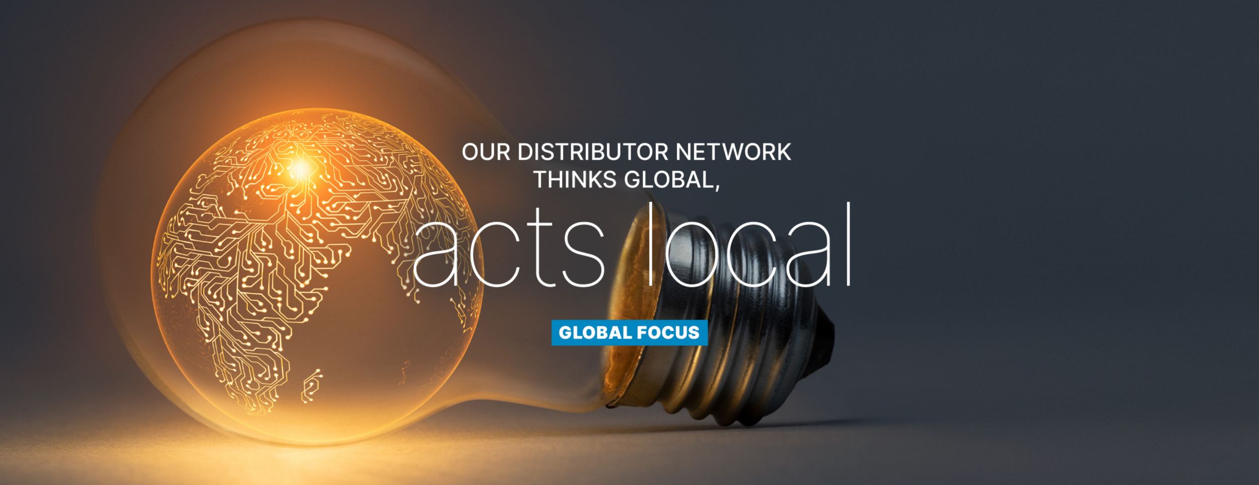 Global thinking concept