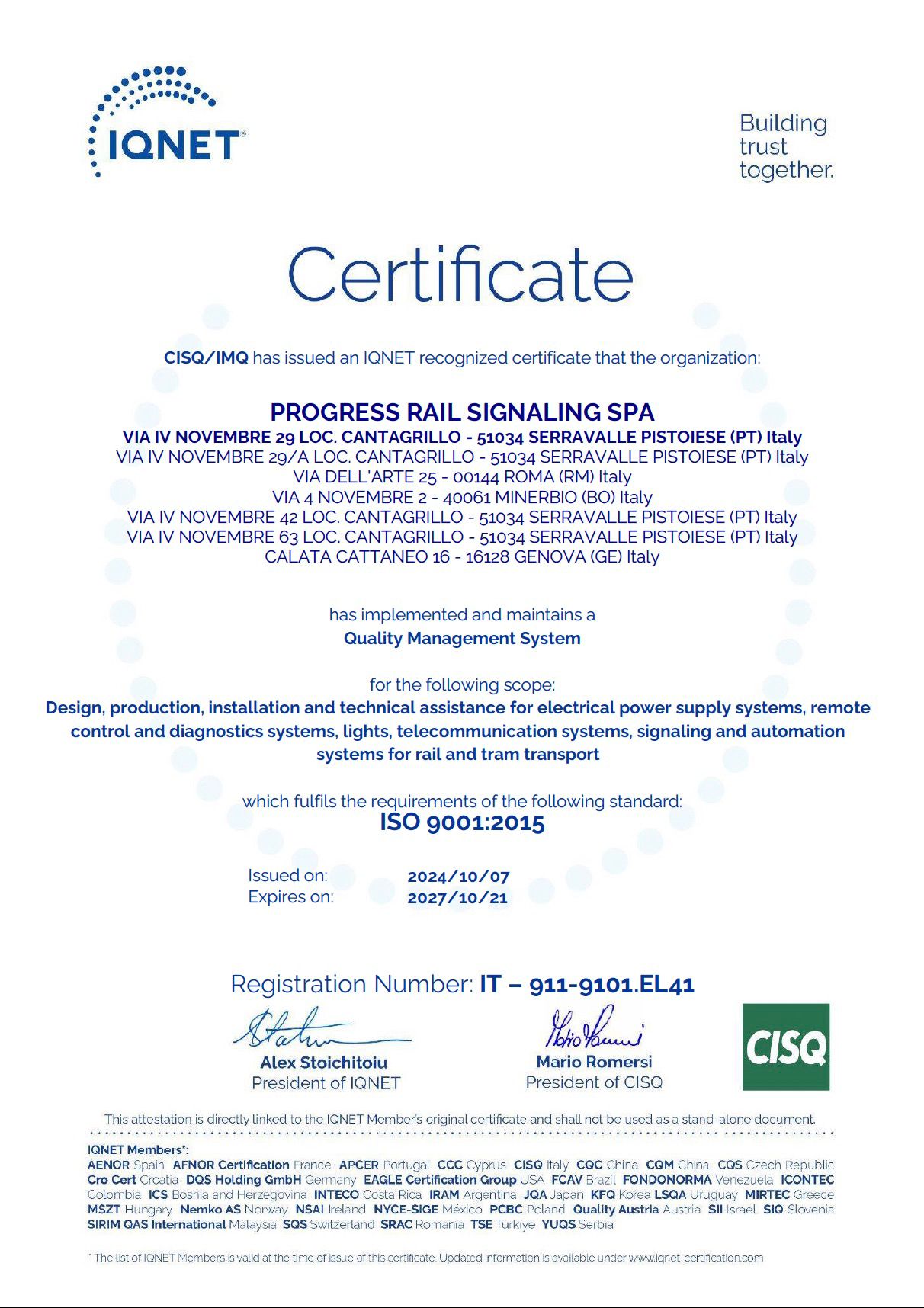 ISO 9001:2015