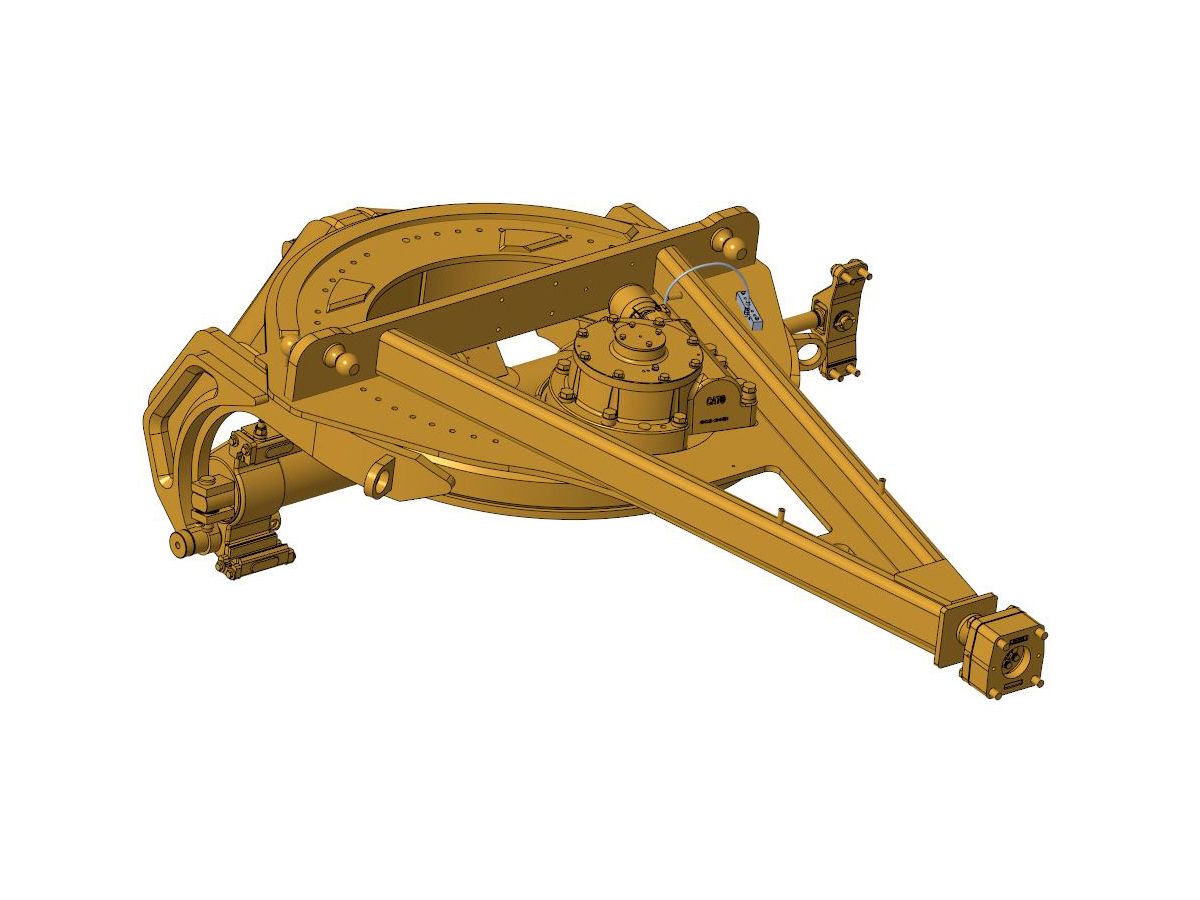 Hochleistungs-Drehkranz