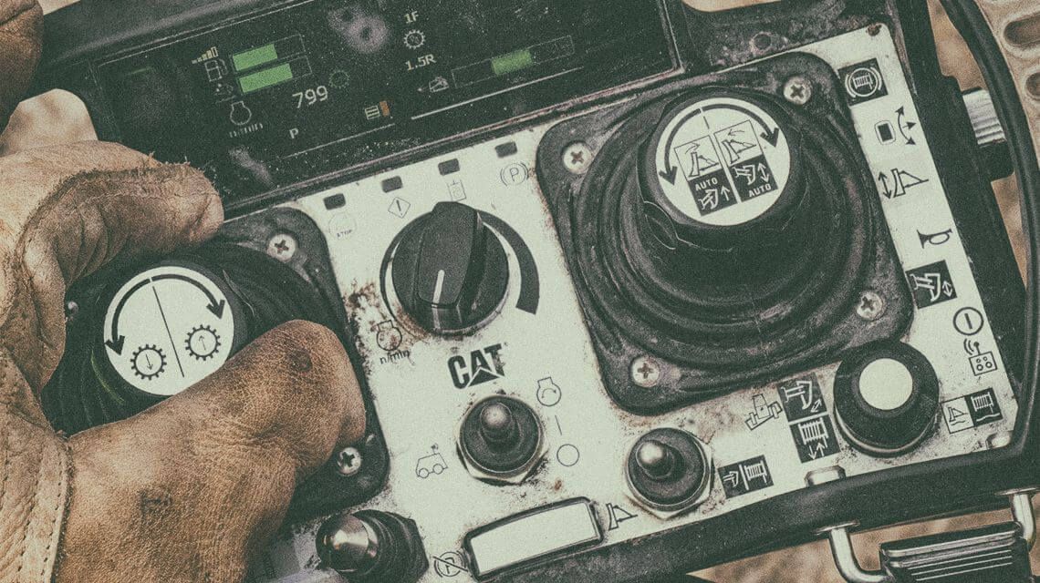 Closup of control panel | Command