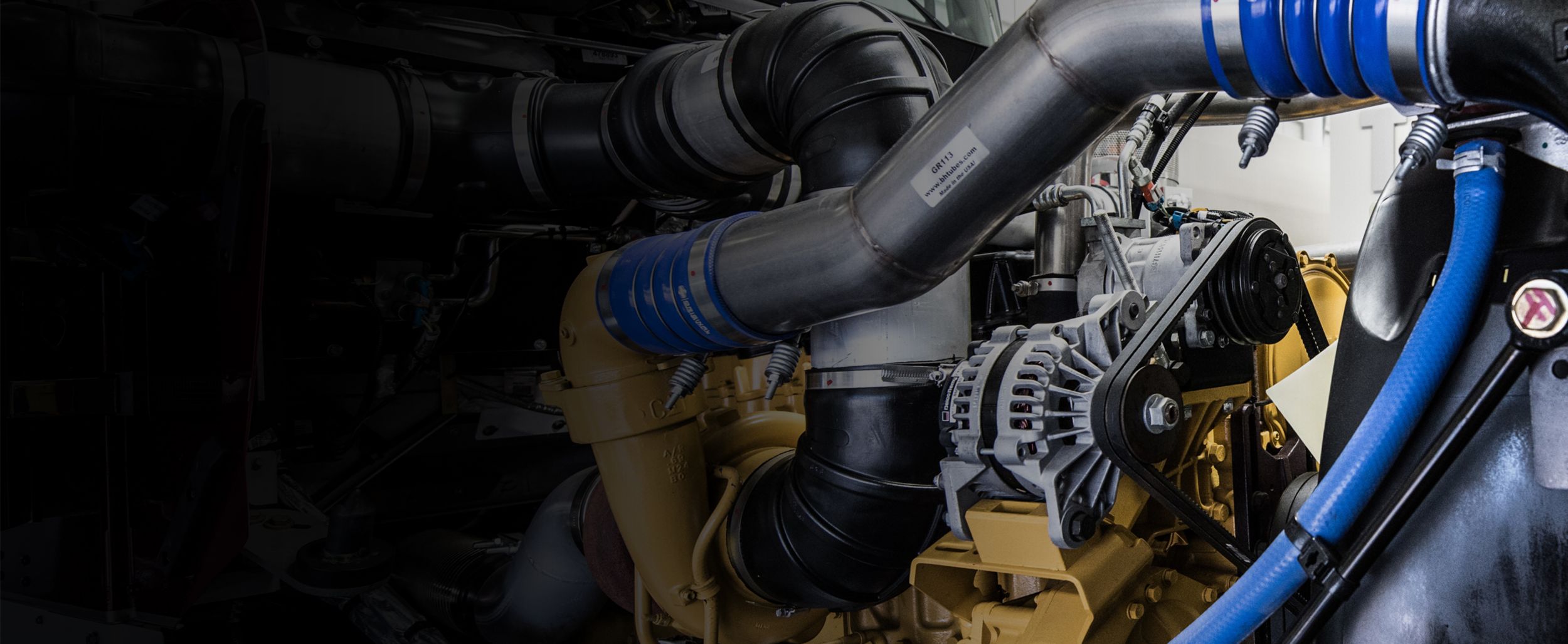 Repairs on a Cat Engine