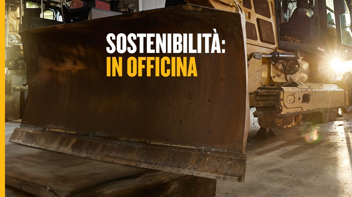 Sostenibilità: in officina