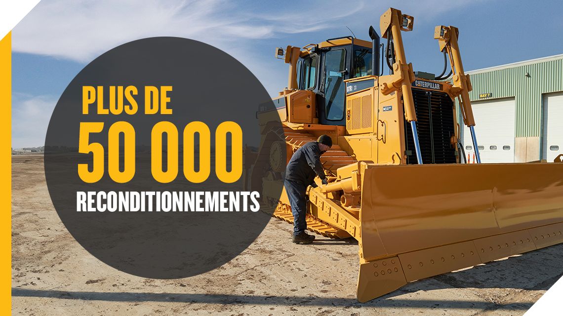 Plus de 50 000 reconditionnements