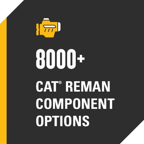 8000+ Cat® Reman Component Options