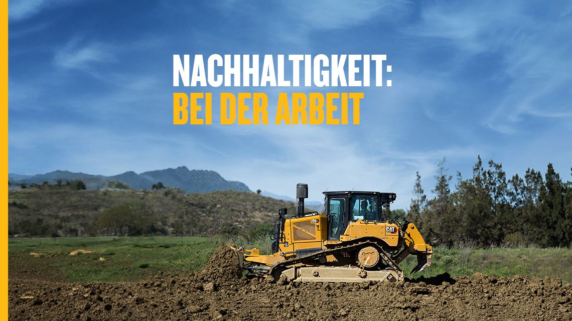 Nachhaltigkeit: bei der Arbeit