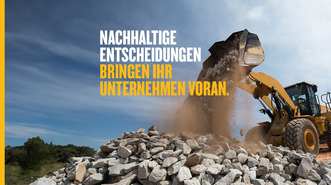 NACHHALTIGE ENTSCHEIDUNGEN BRINGEN IHR UNTERNEHMEN VORAN.