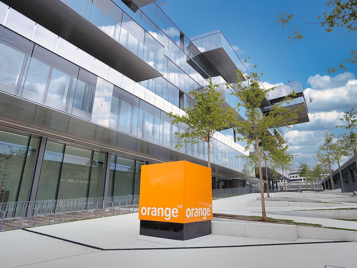 Orange headquarters in Bamako, Mali