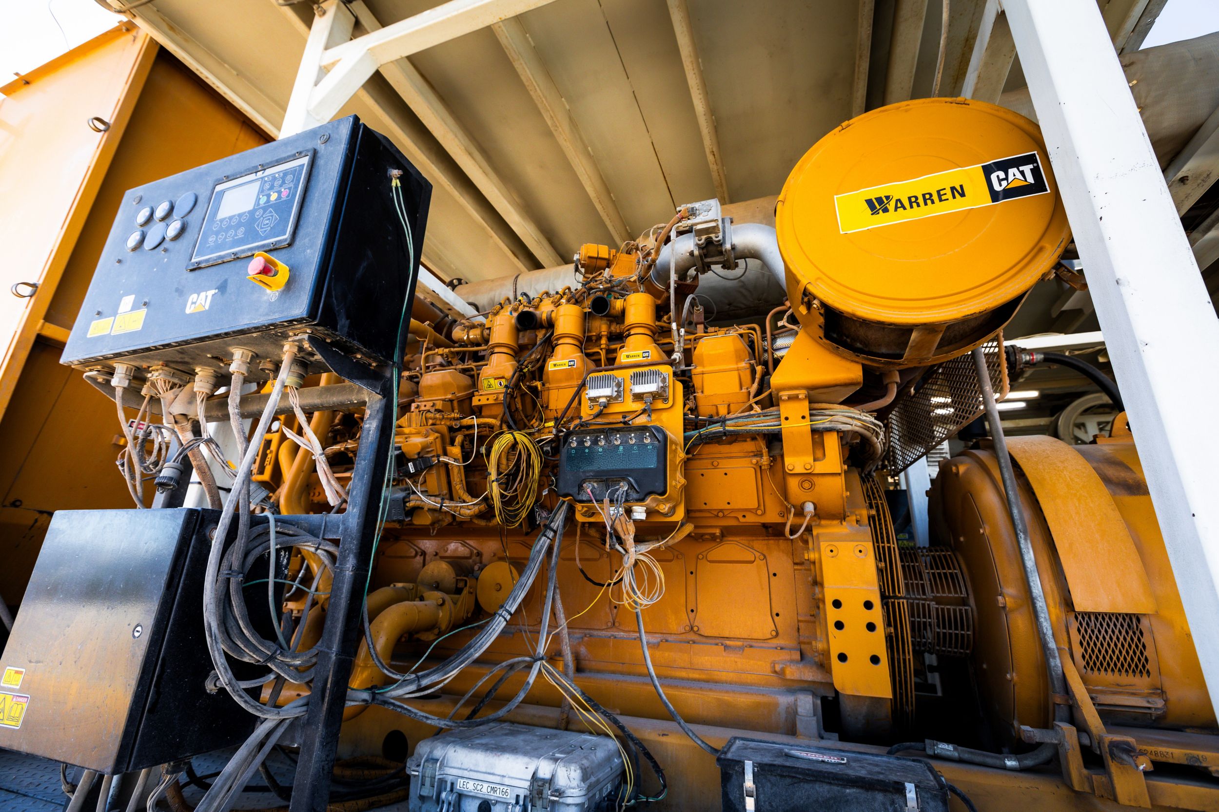 Cat Dynamic Gas Blending Service - Engine Shot