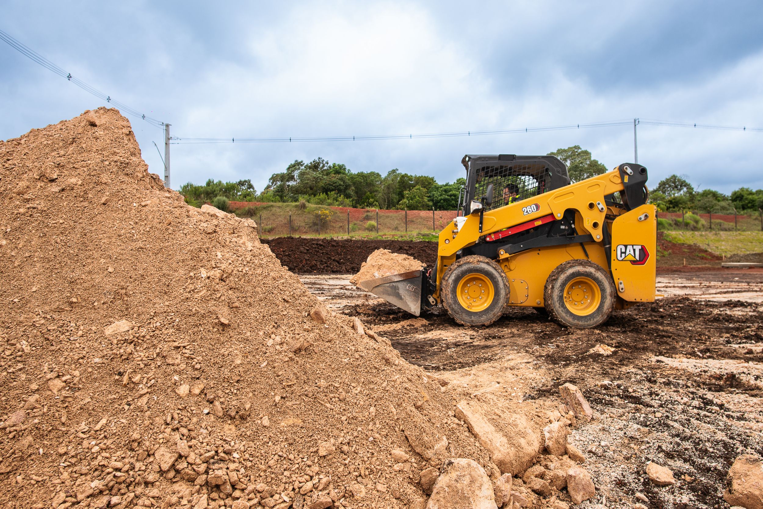 Cat 260 Minicarregadeiras