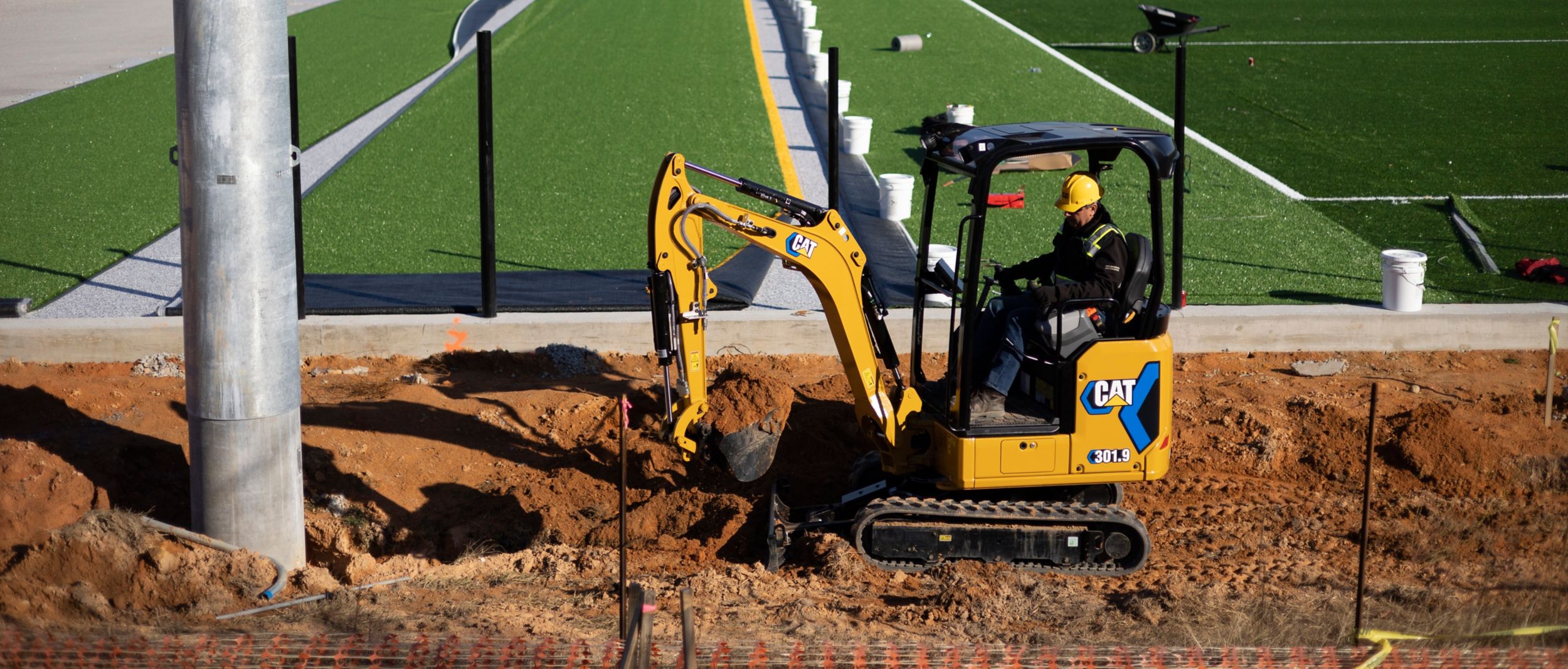 Battery Electric prototypes - 301.9 Electric Mini Excavator