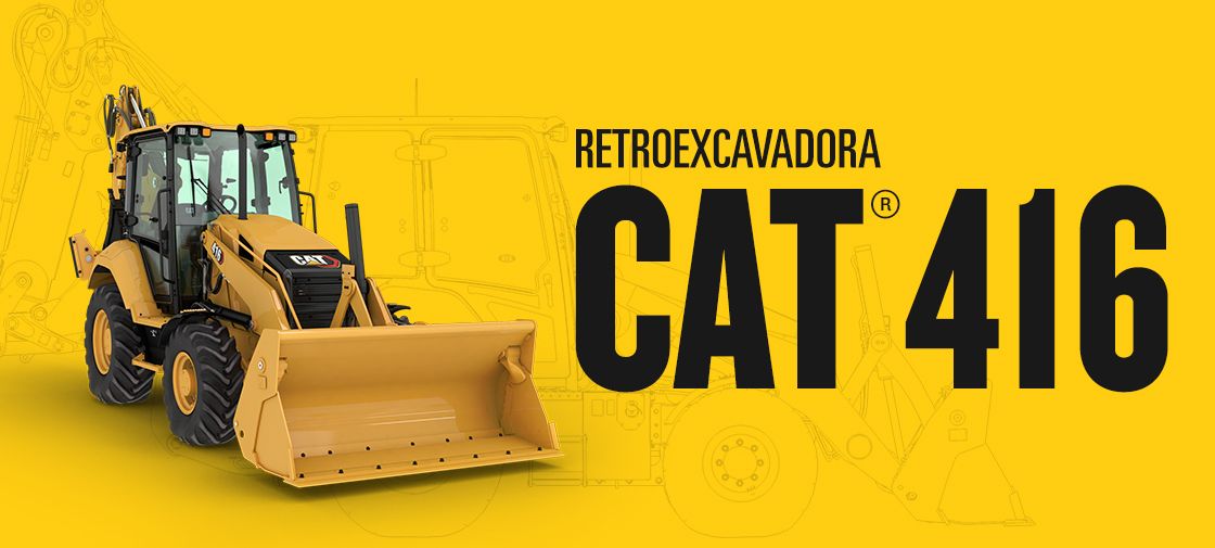 Retroexcavadora Cat® 416