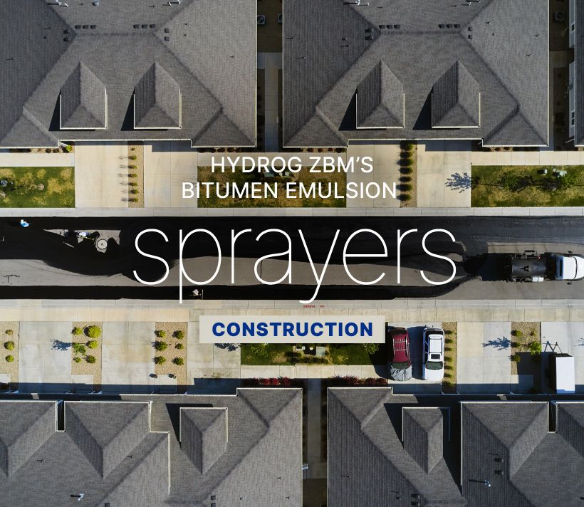 Road construction from above