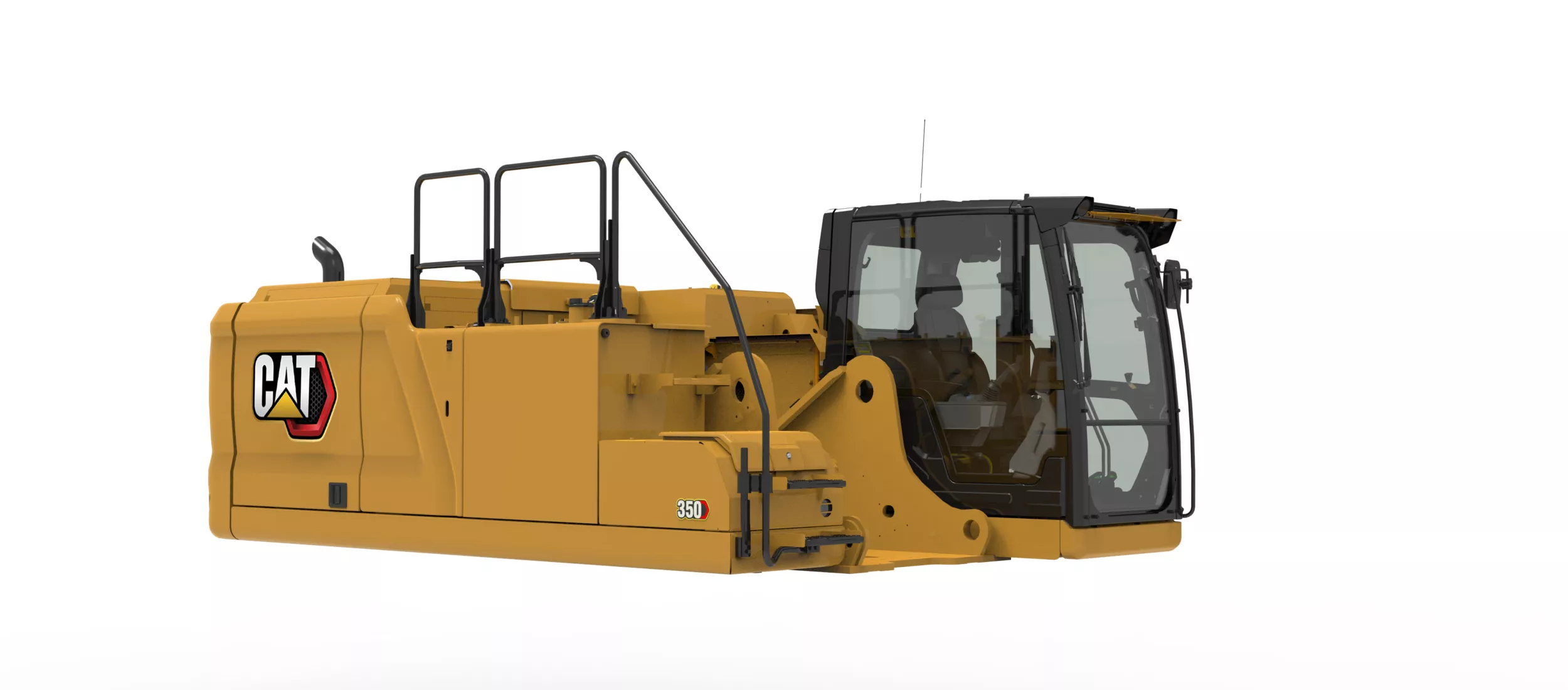 Cat® 350 frontless excavators offer flexibility for a variety of unique applications.