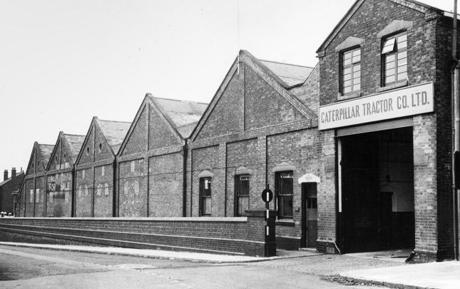 Primeira subsidiária da Caterpillar no Reino Unido.