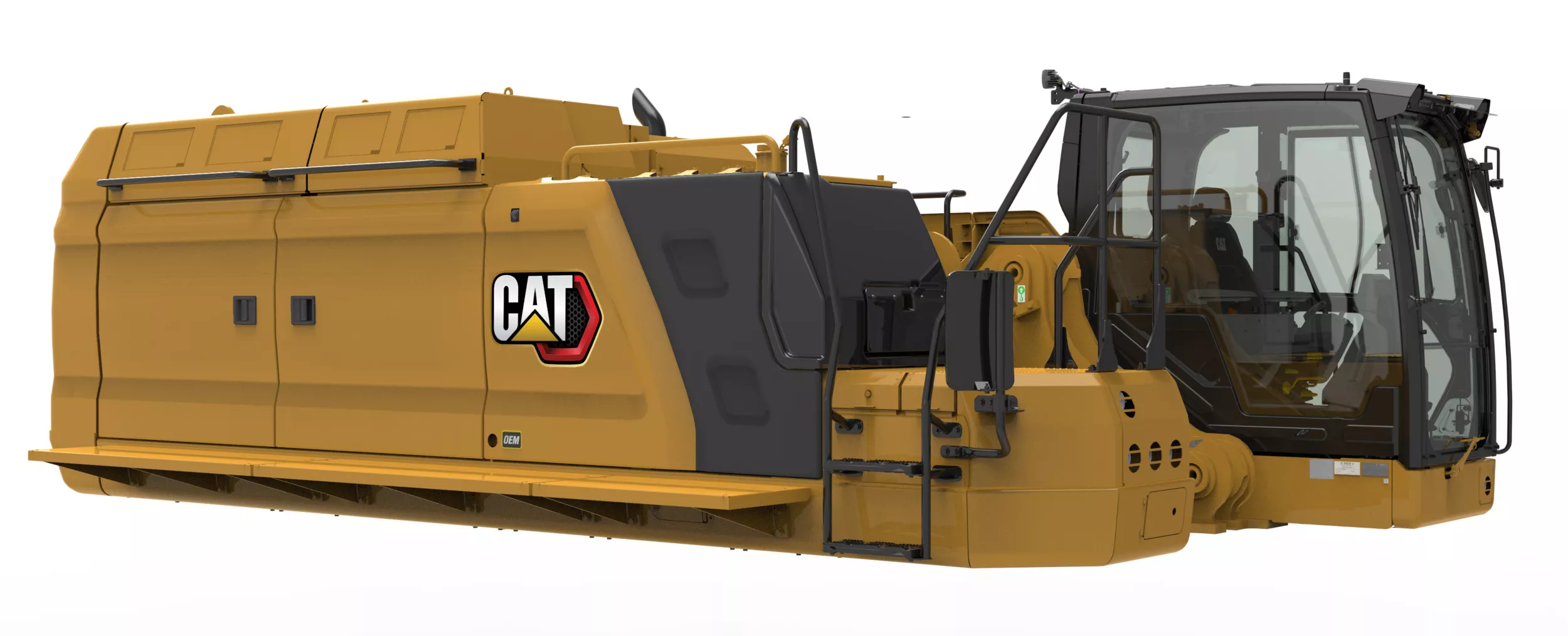 Cat® 395 frontless excavators offer flexibility for a variety of unique applications.