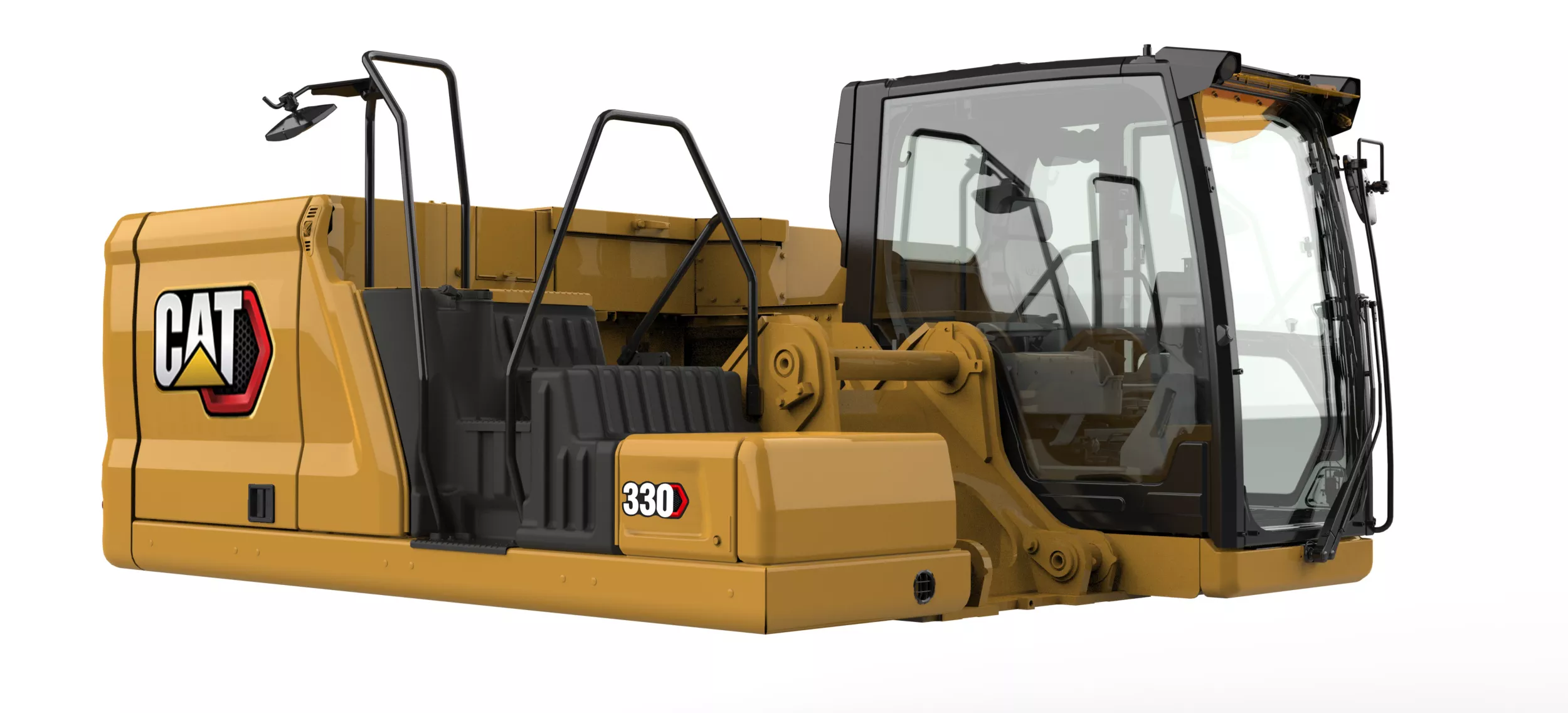 Cat® 330 frontless excavators offer flexibility for a variety of unique applications.