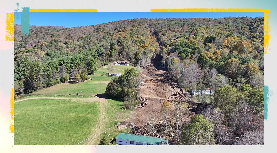 Scene from Hurricanes in North Carolina