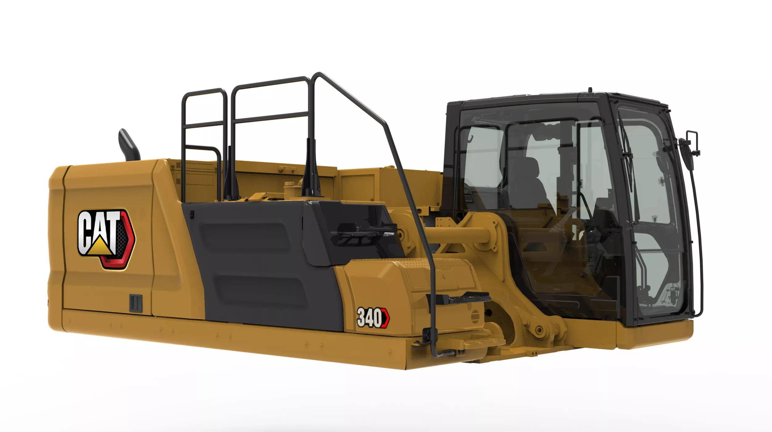 Cat® 340 frontless excavators offer flexibility for a variety of unique applications.