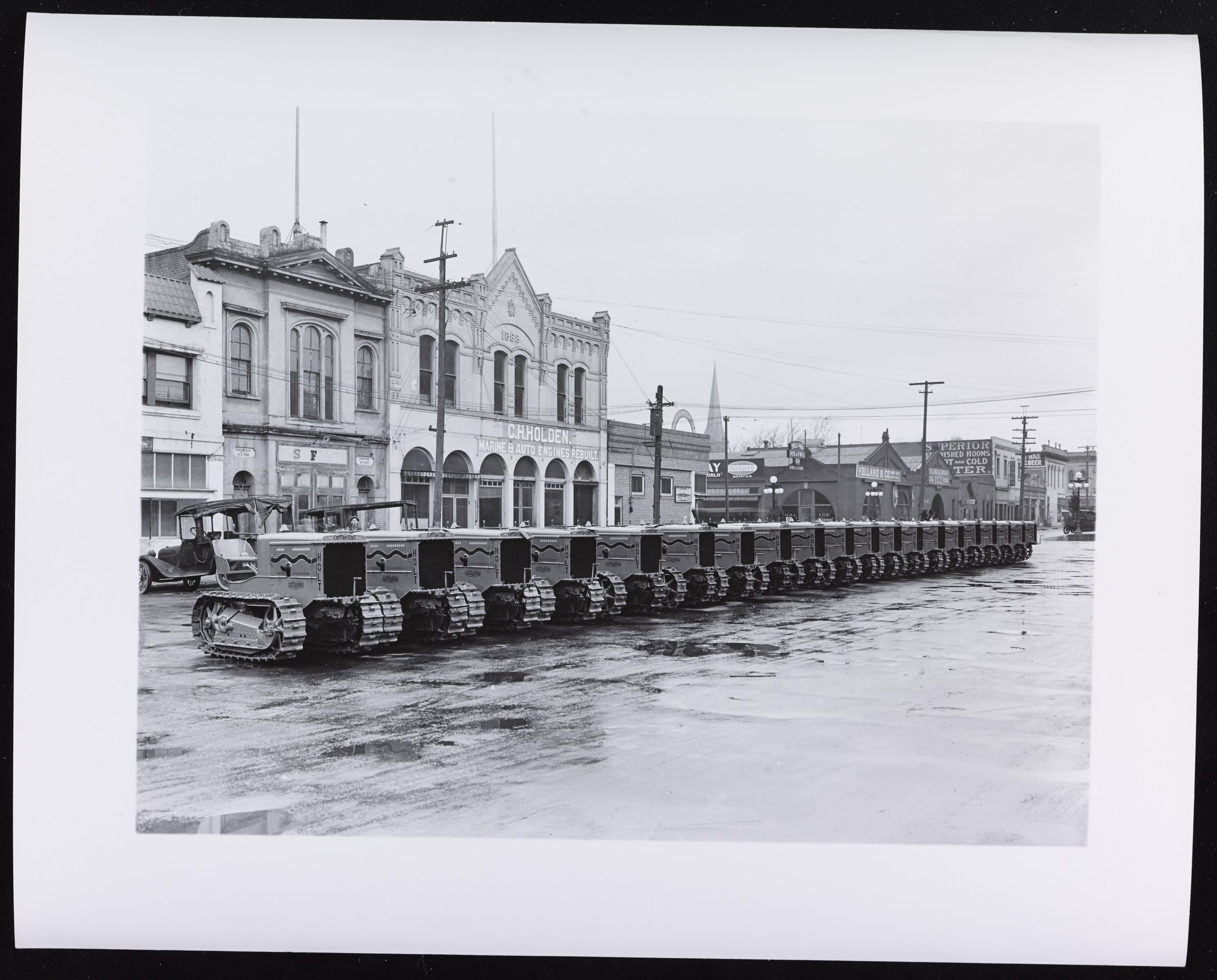 Holt 2-Ton Track-Type Tractor, ca. 1923.