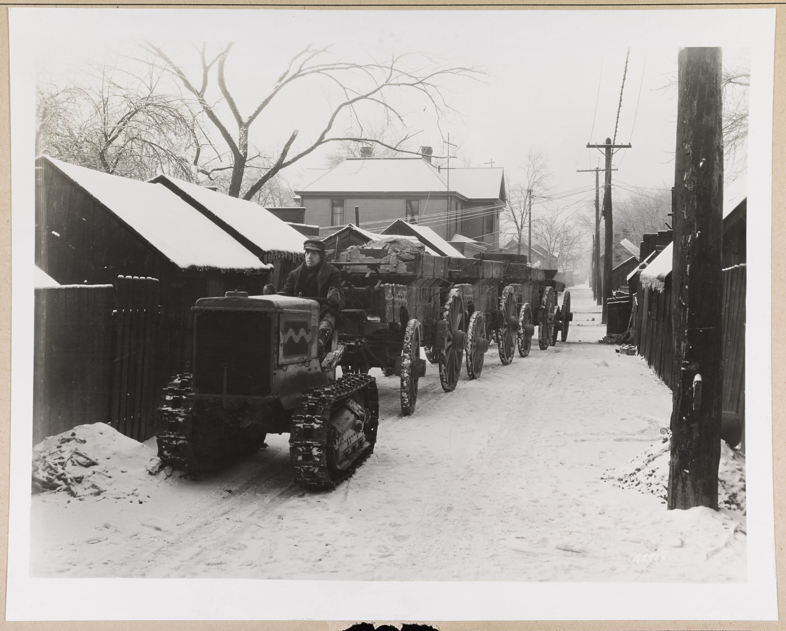 Holt 2-Ton Track-Type Tractor, 1924.