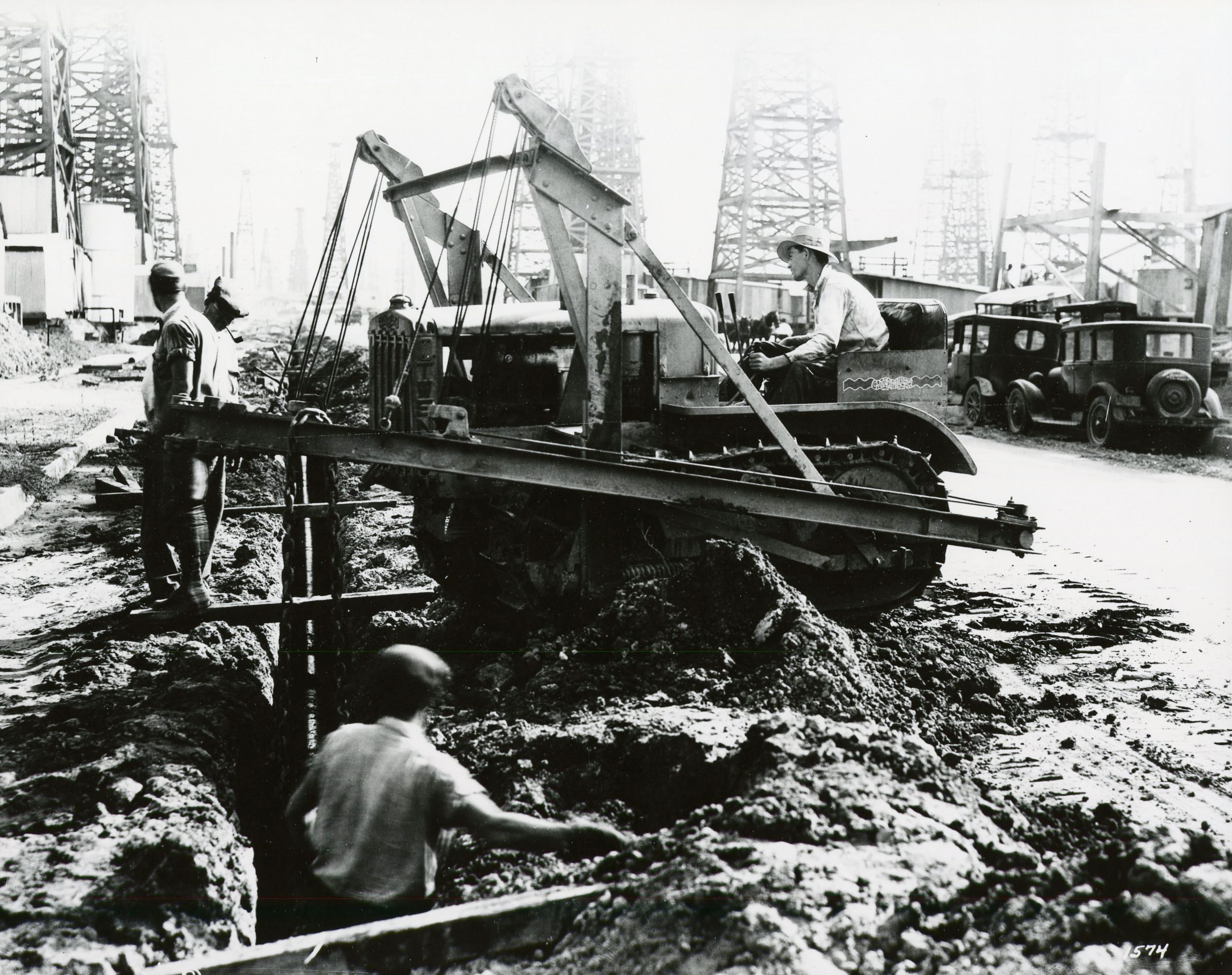 Caterpillar Model Twenty Track-Type Tractor, ca. 1928.
