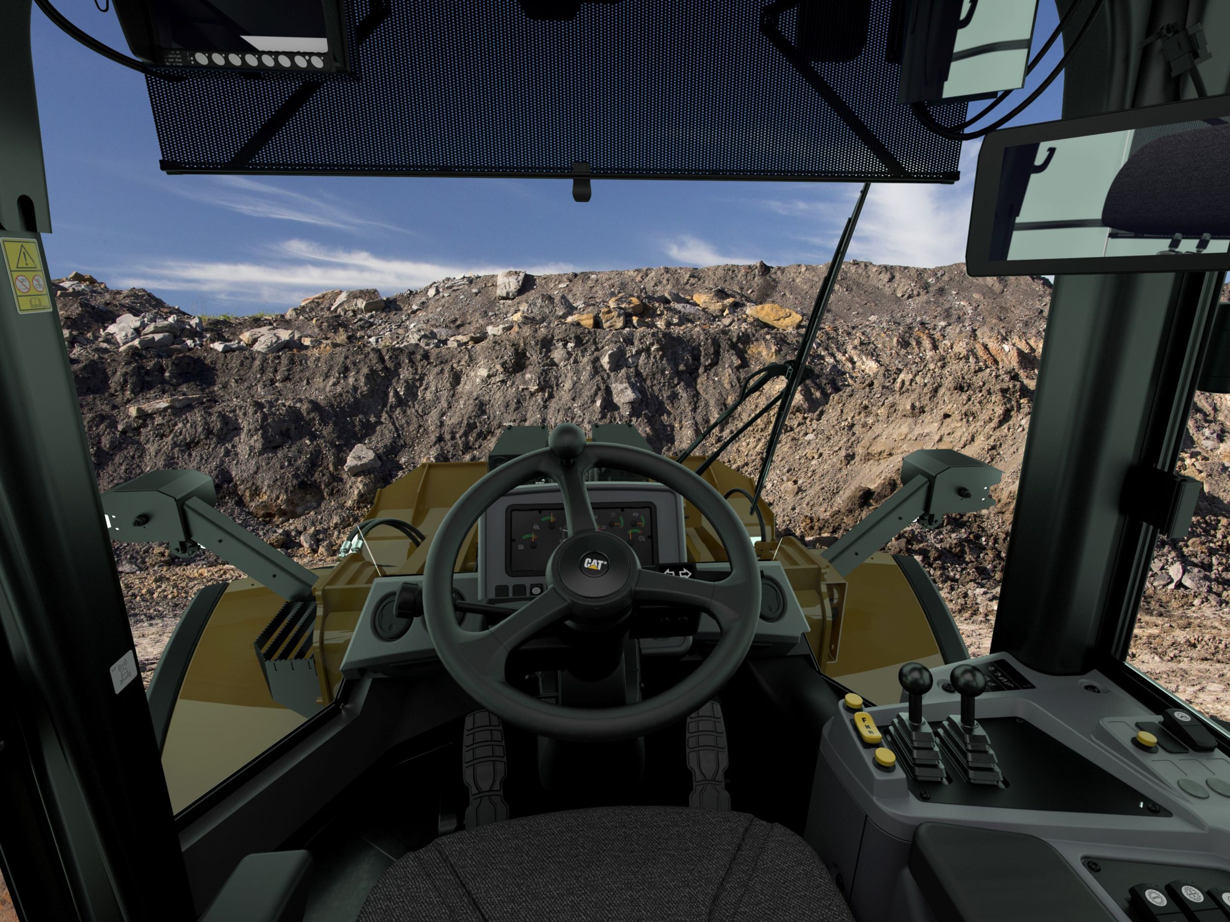 Poste de conduite intuitif et confortable