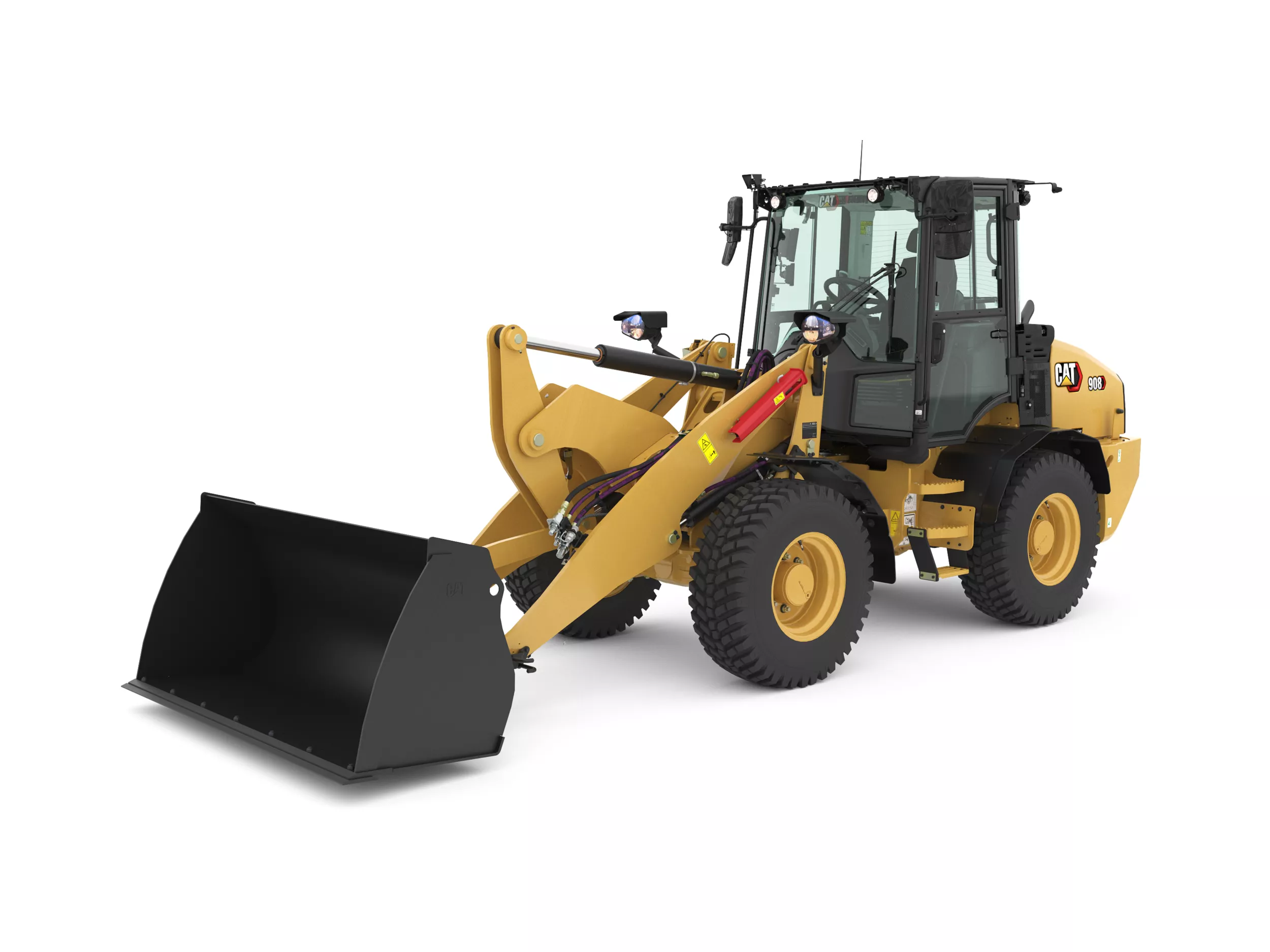 908ハイリフトコンパクトホイールローダ（日本のみ） | Cat | Caterpillar