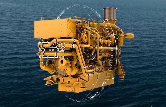 3516 E engine for biofuels