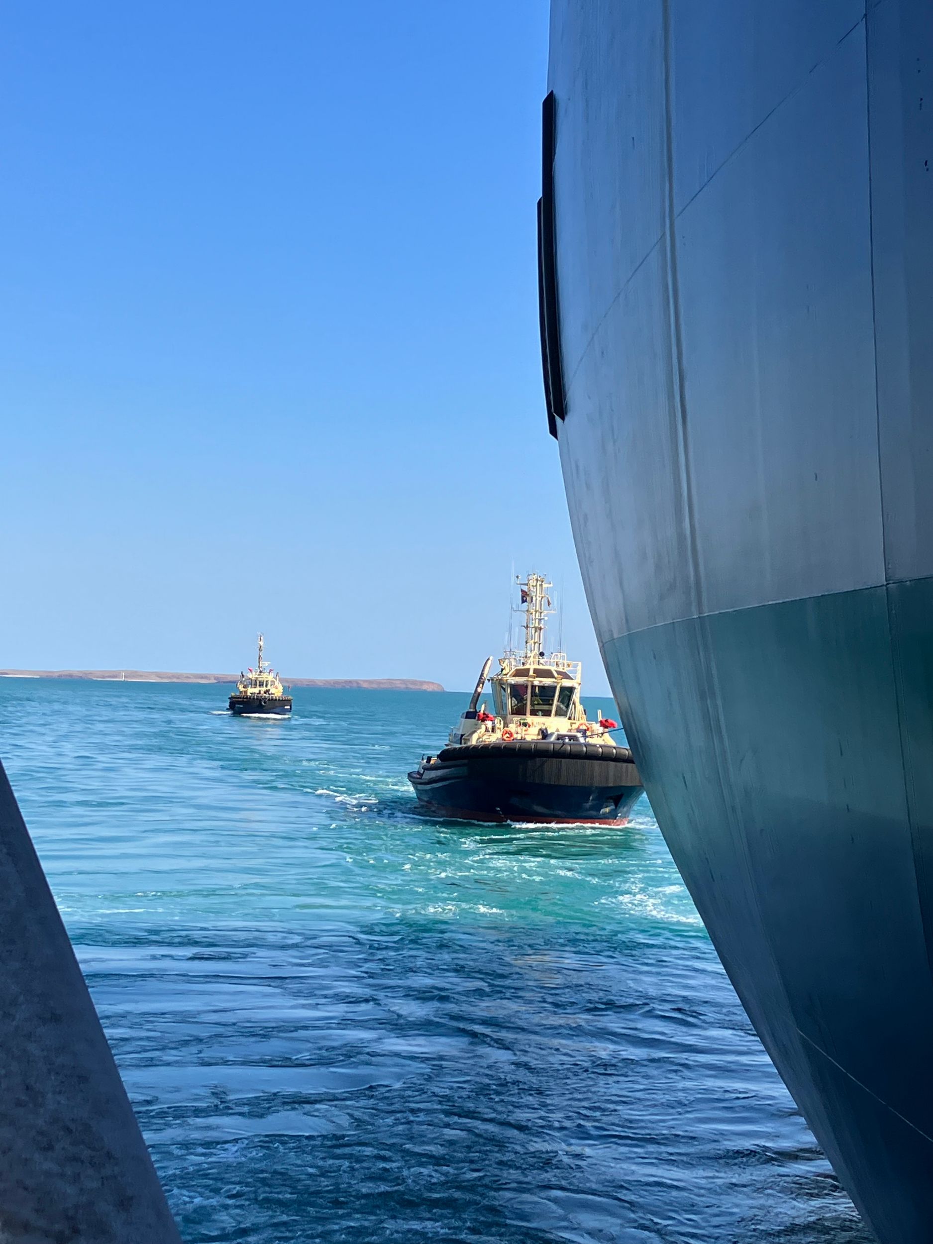 Svitzer Bilby at Sea