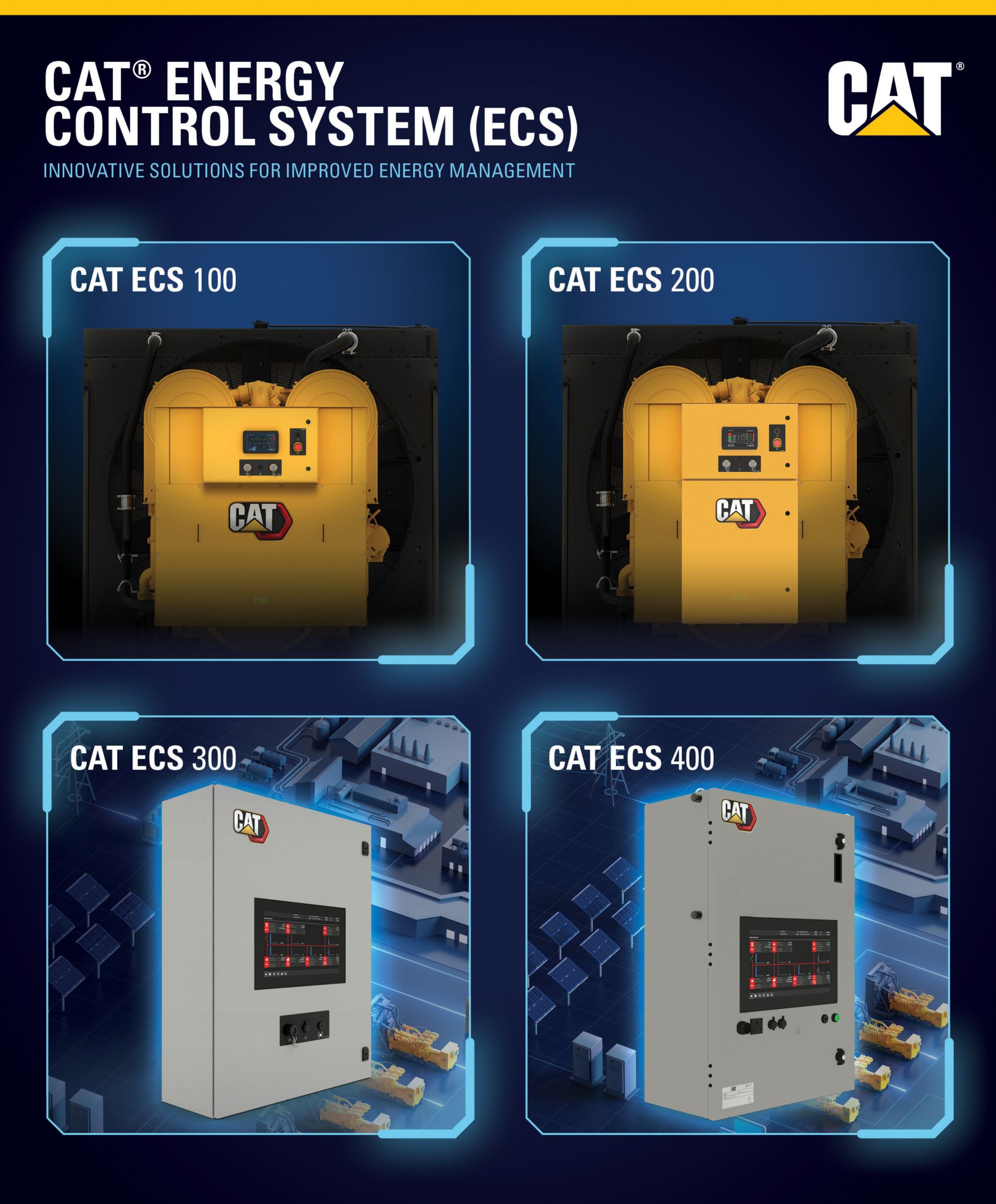 Cat® Energy Control System (ECS) portfolio