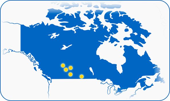 SPM service centers in Canada