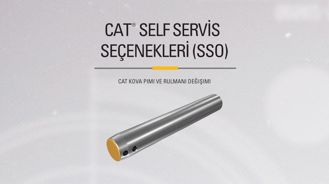 Cat bucket pins and bearings