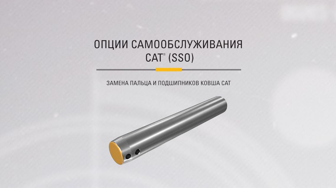 Cat bucket pins and bearings