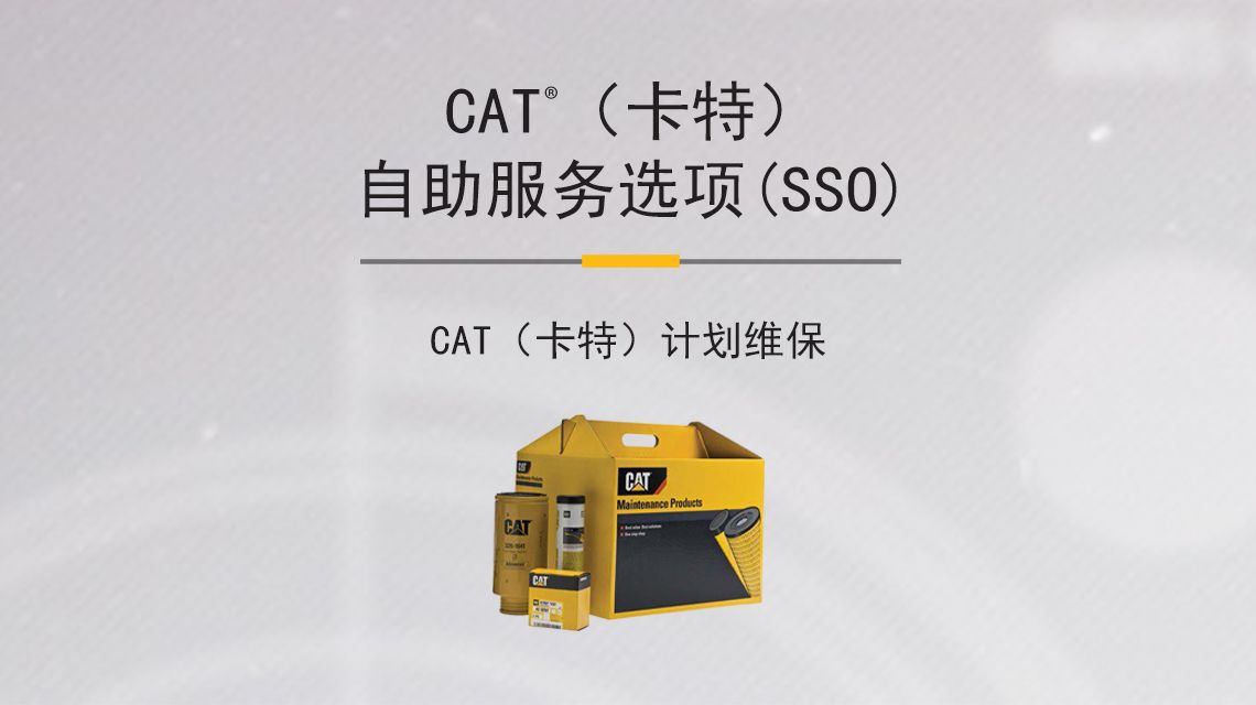 Yellow box of Cat Maitenance Products kit aside miscelaneous parts included. 