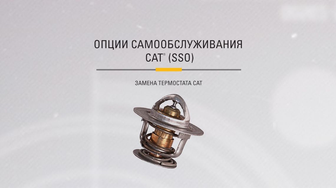 Detailed view of a Cat Coolant Temperature Regulator (Thermostat)