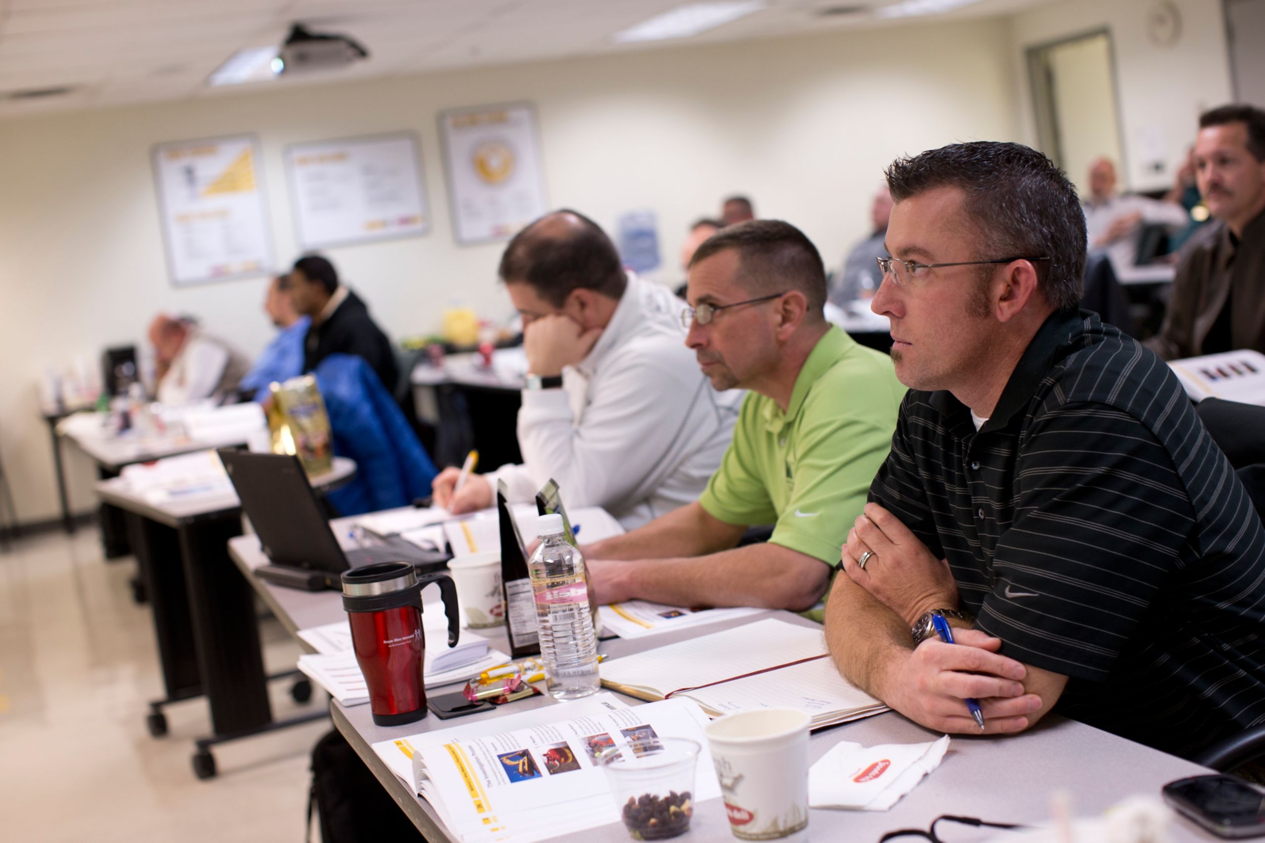 Safety lesson in classroom