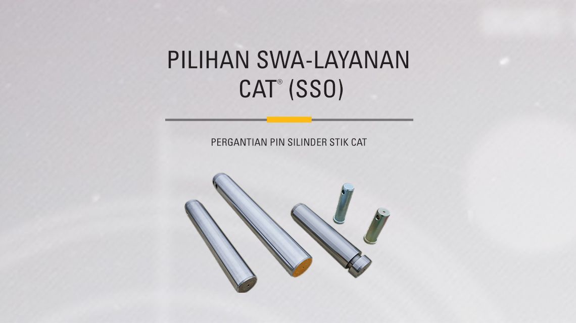 Stick Cylinder Pins and Bearing on gray background