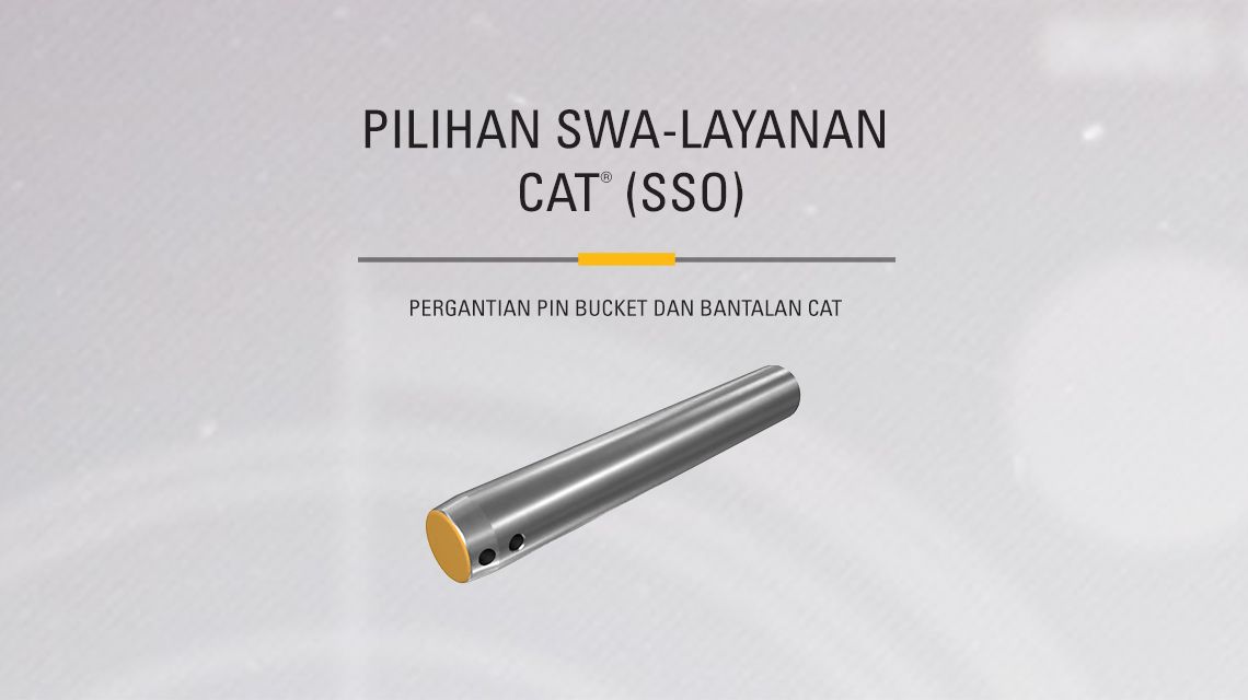 Cat bucket pins and bearings