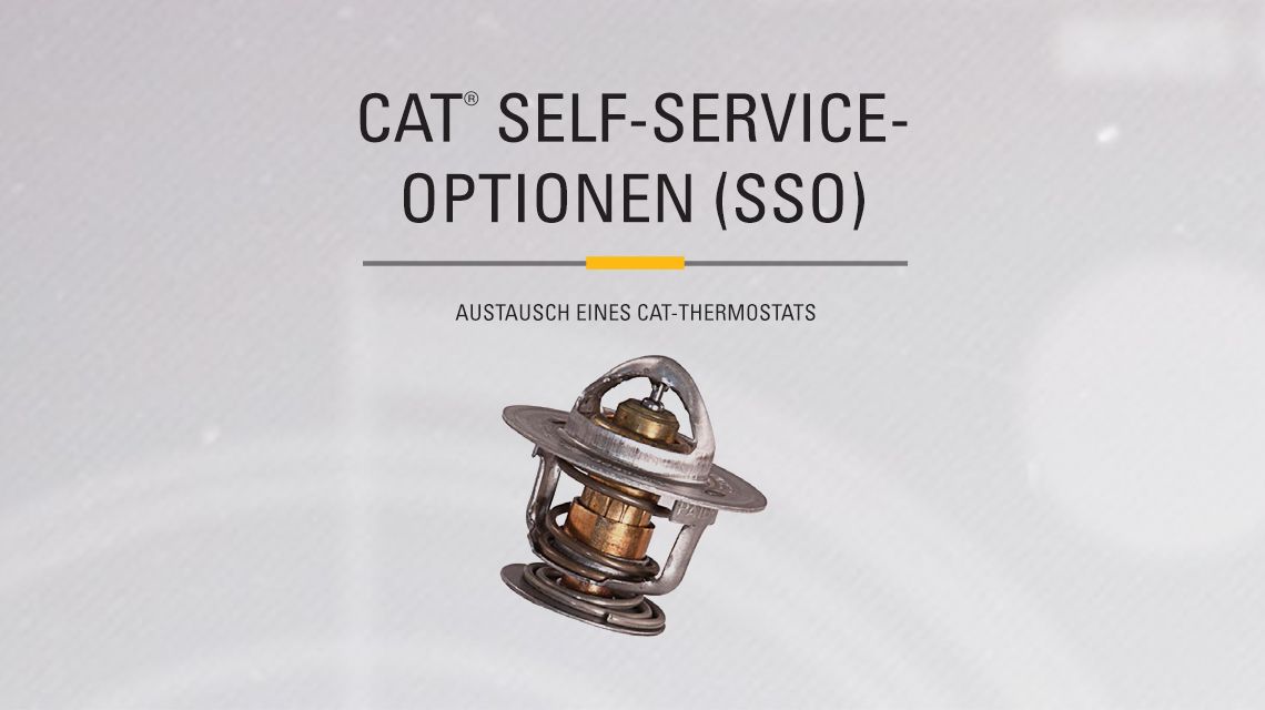 Detailed view of a Cat Coolant Temperature Regulator (Thermostat)