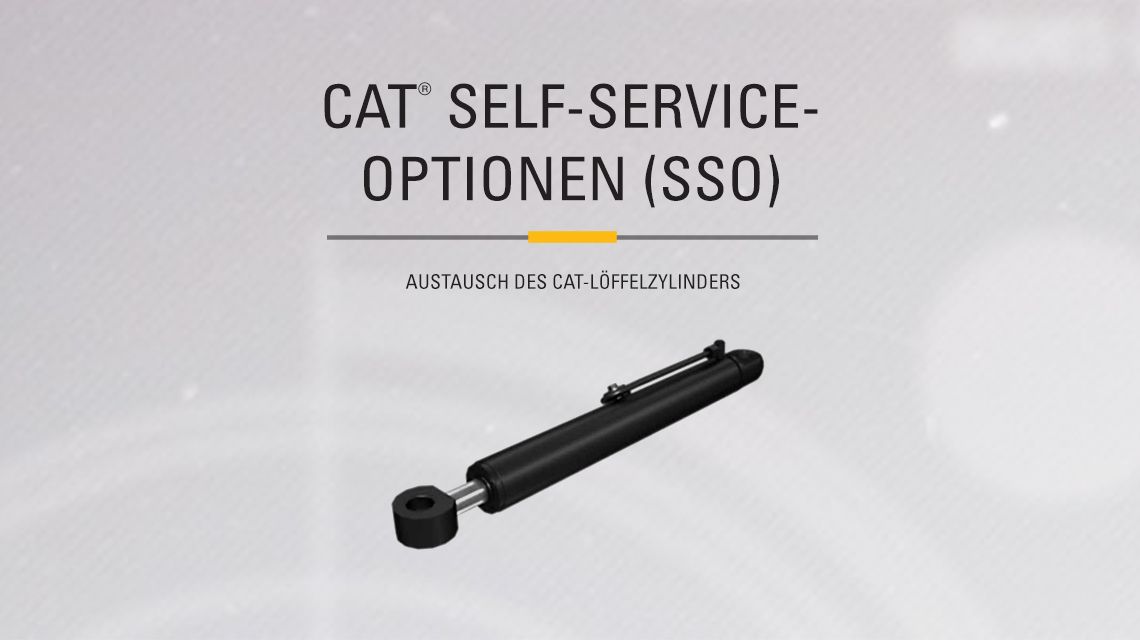 Bucket cylinder on gray background