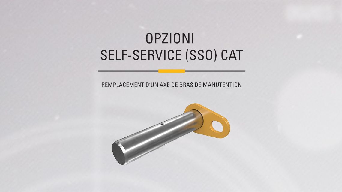 Lift arm pins and bearings