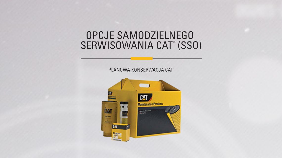 Yellow box of Cat Maitenance Products kit aside miscelaneous parts included. 