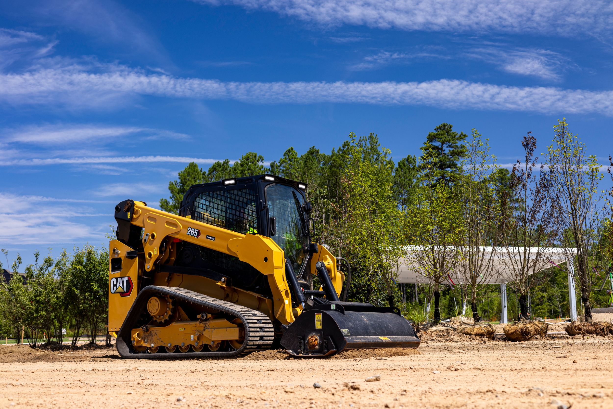 265 nivelación usando accesorio