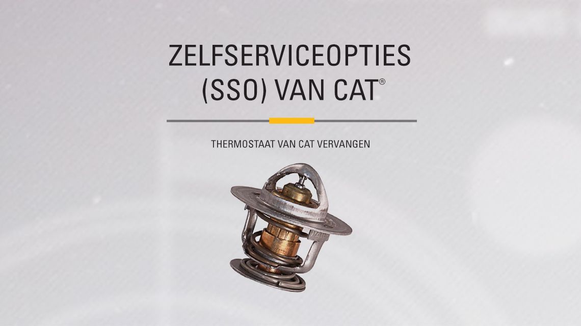 Detailed view of a Cat Coolant Temperature Regulator (Thermostat)