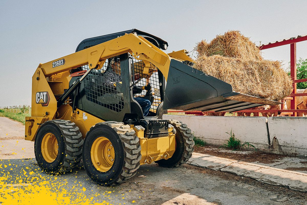 236D3 paca de heno móvil