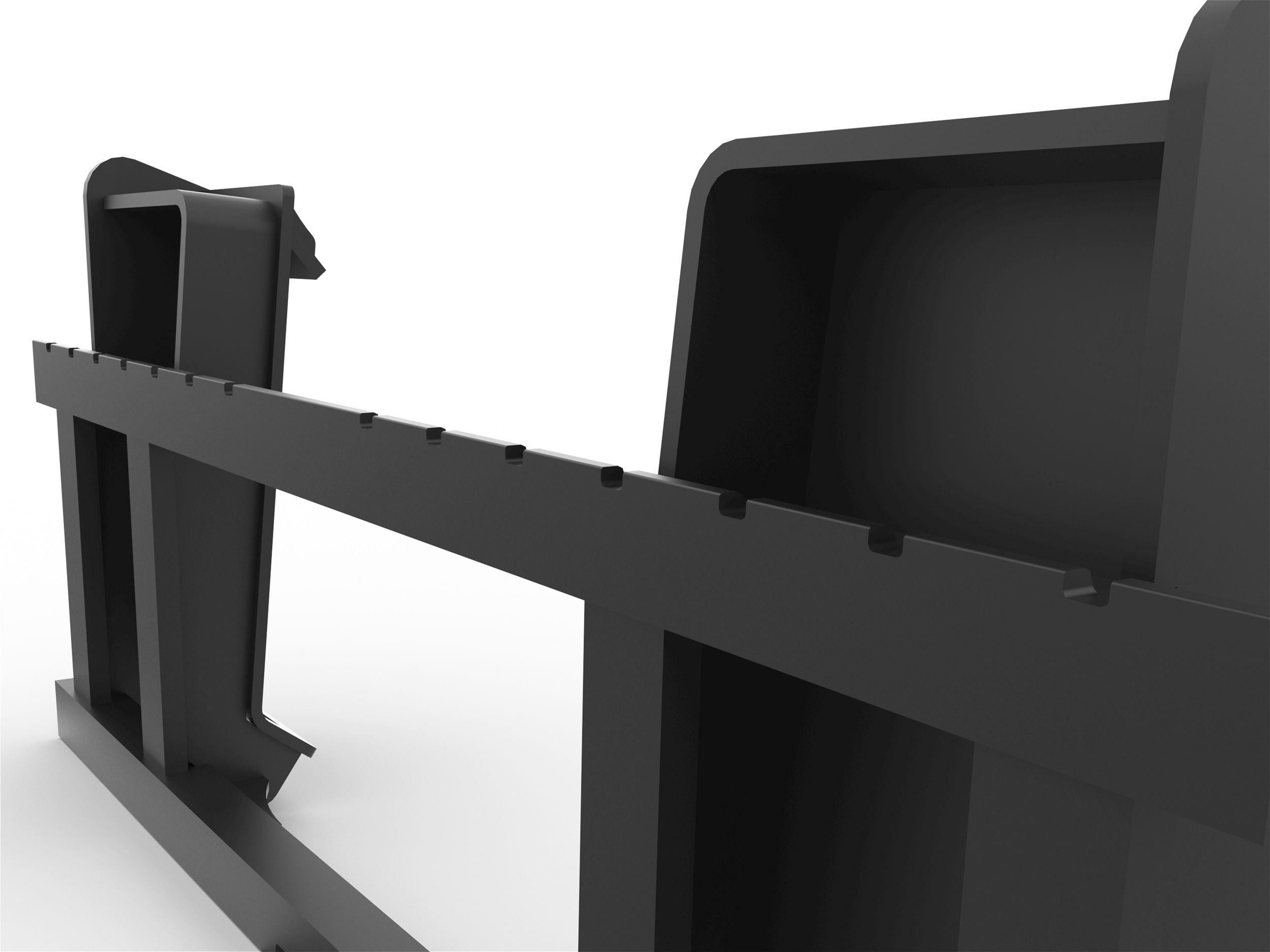 Notched Rail-type Carriage