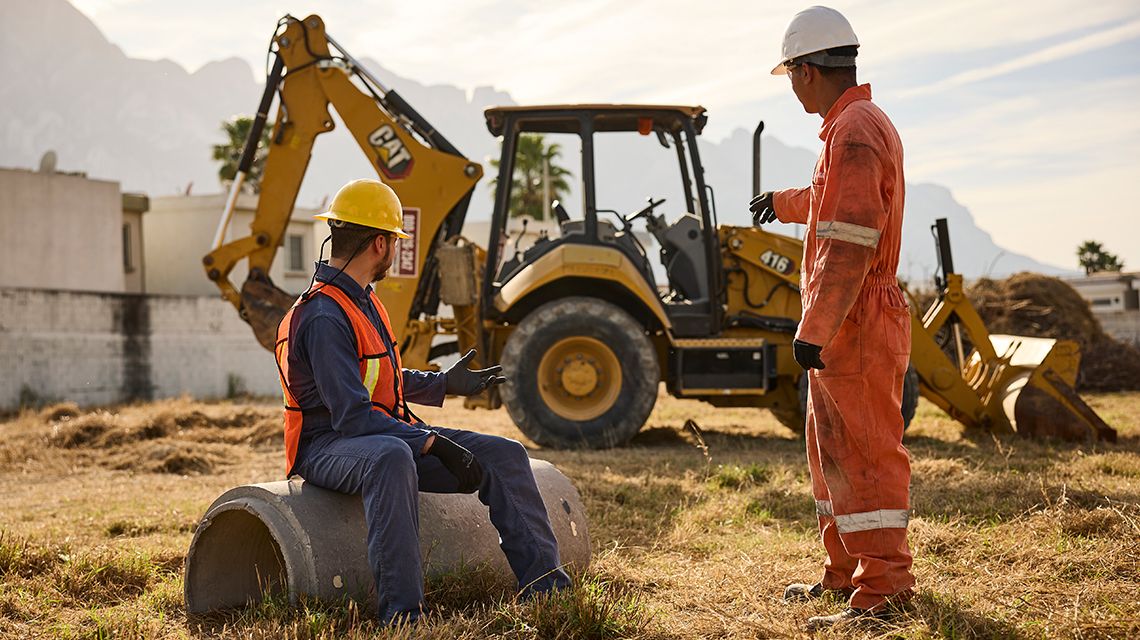 Guia de peças de reposição Cat para cilindros hidráulicos de retroescavadeiras
