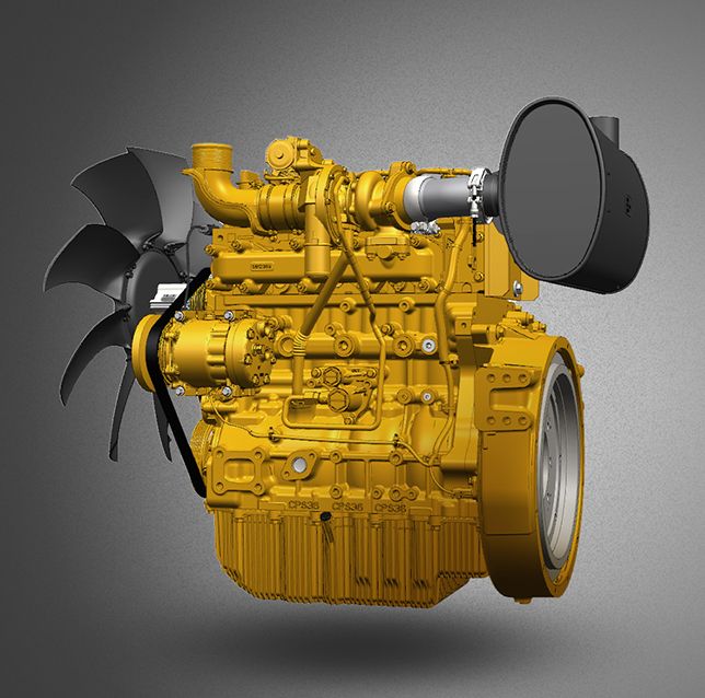 Motor Caterpillar para o 318 GC