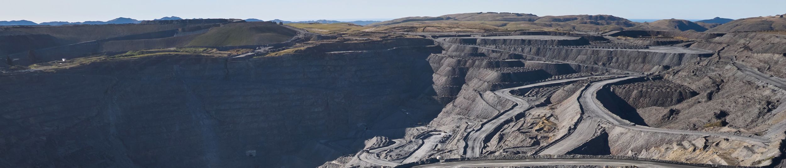 overhead view of a job site