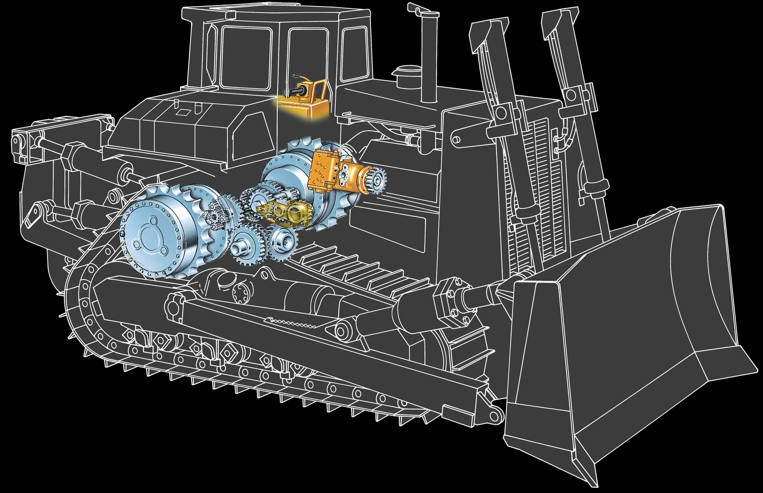  Cat Diﬀerential Steering System